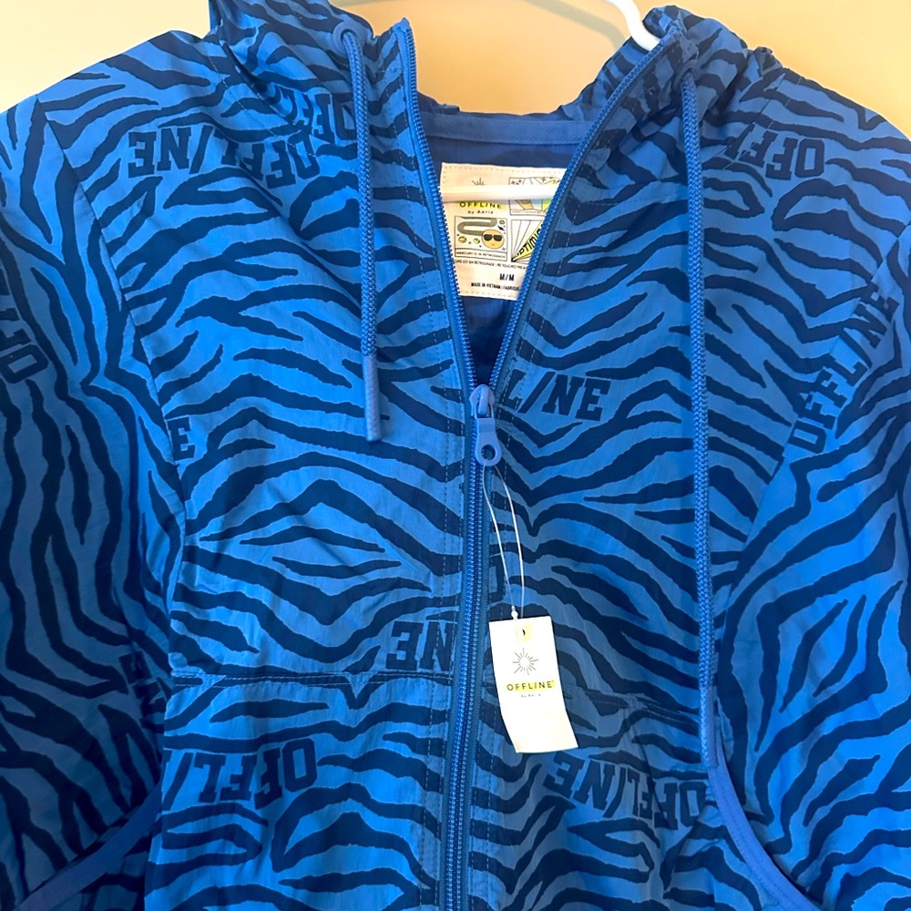 NWT OFFLINE by Aerie nylon jacket.